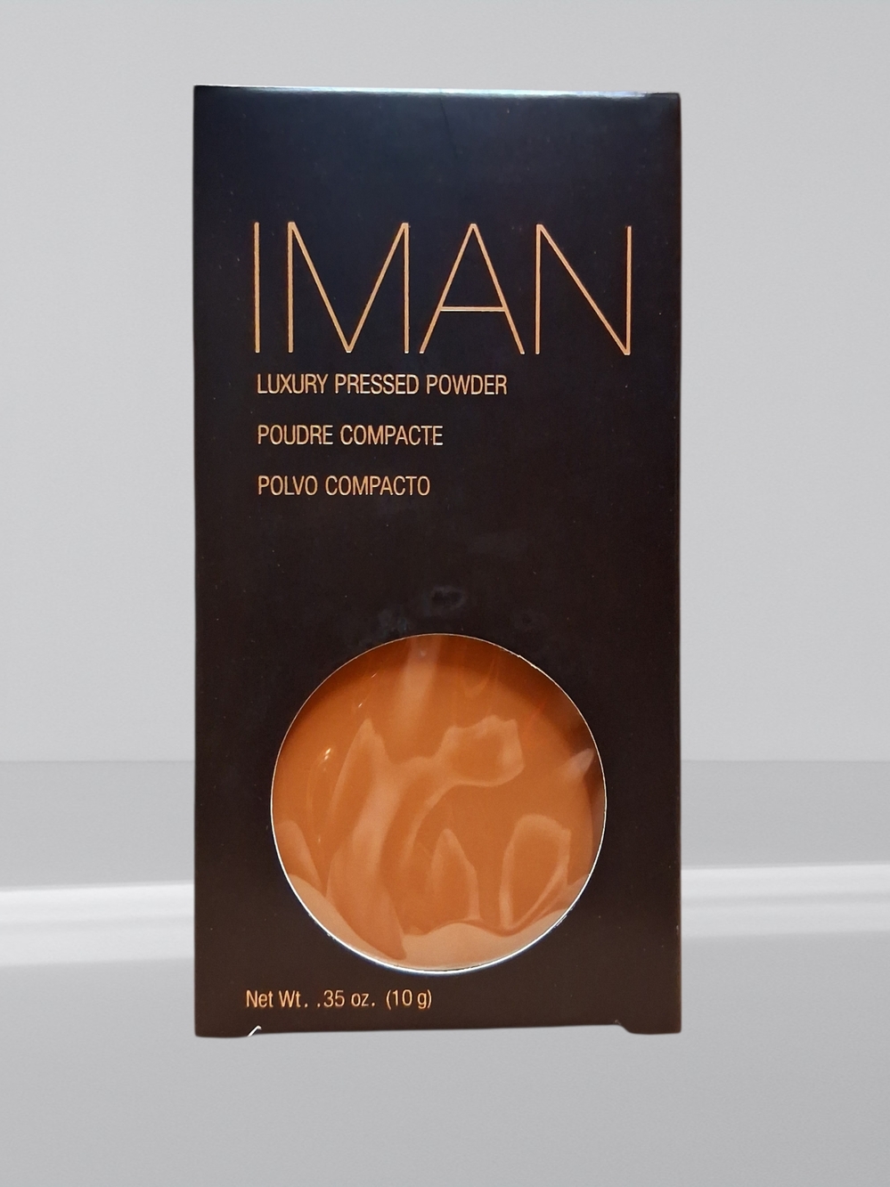 IMAN Luxury Pressed Powder - Earth Deep